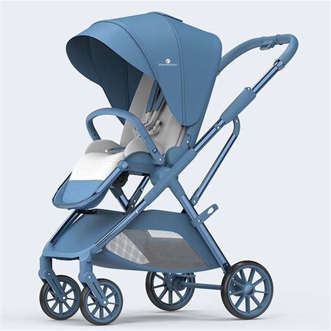 StarAndDaisy Chariot Premium Baby Stroller with 5 Point Safety Belt ...