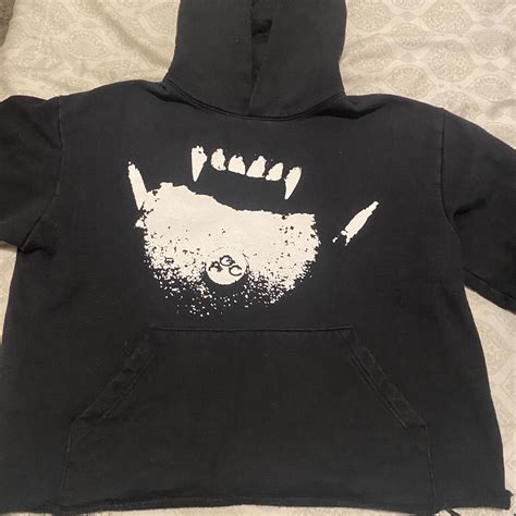 Ken Carson AGC Cropped Hoodie been washed like once... - Depop