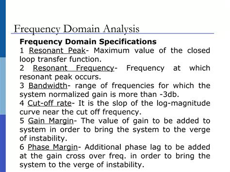 Image result for Frequancy Domain Methods