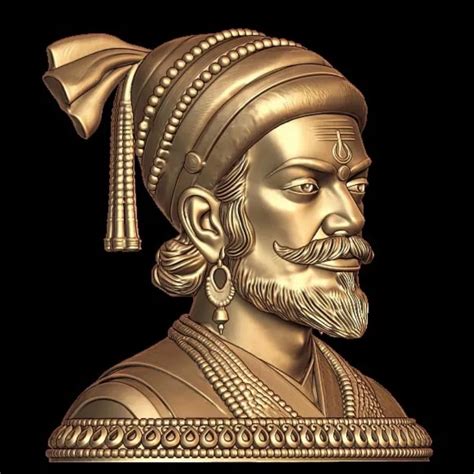 Chhatrapati Shivaji Maharaj 3D Print Model - Exquisite Artwork