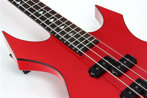 c. 1984 BC Rich USA Warlock Bass Nikki Sixx - Rare Bound Neck Through – Kansas City Vintage Guitars