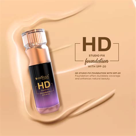 Achieve Flawless Skin with Shryoan HD Studio Fix Foundation – Shryoan ...