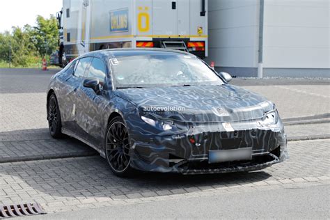 Mercedes-AMG Teases GT 4-Door Coupe Successor, Camo Will Come Off June 2025 - autoevolution