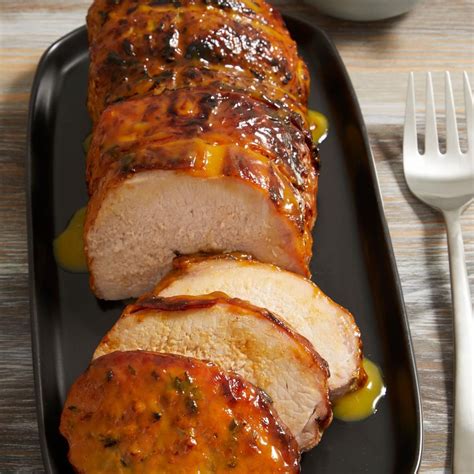 Orange-Glazed Pork Loin Recipe