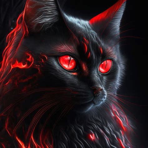 evil cat by natali77 on DeviantArt