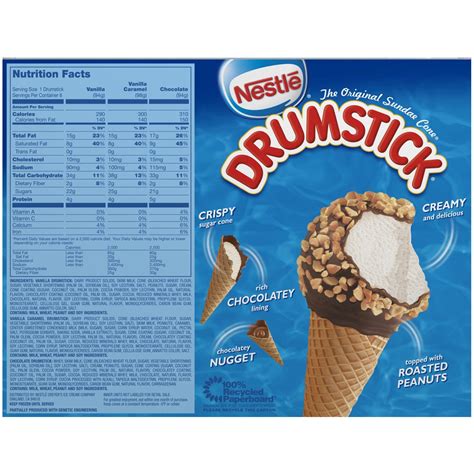 Drumstick Ice Cream Nutrition - Health Benefited