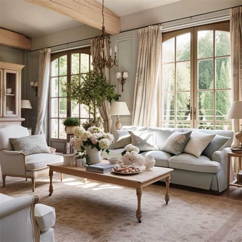 3 Quintessential Elements of French Country Living Rooms • 333+ Images ...