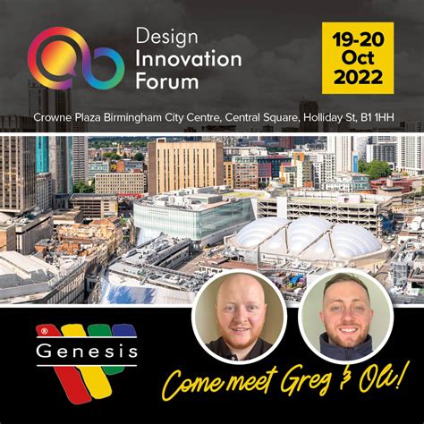 The Design Innovation Forum - Genesis | For the Perfect Finish
