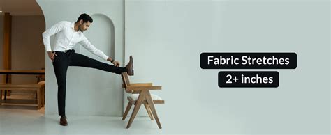 The Pant Project Luxury PV Lycra Stretchable Grey Formal Pants For Men ...