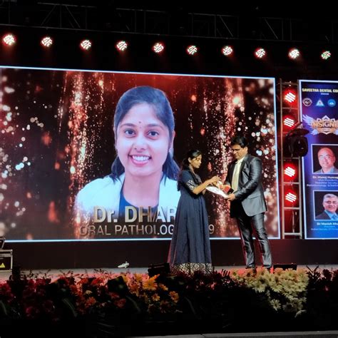 Insignia Award - 2022 — ORAL PATHOLOGY-SAVEETHA