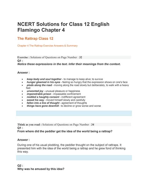 Image result for Class 12 Chapter Rat Trap