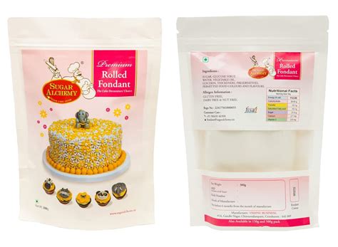 Sugar Alchemy® Fondant or Sugar Paste: 300g White (Gold, 9 Colors, 4 ...