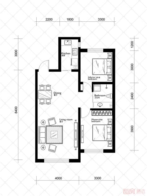 91平现代简约空间，开放式厨房让家更宽敞
