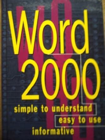 Buy Word 2000: The Ultimate Guide Book Online at Low Prices in India ...
