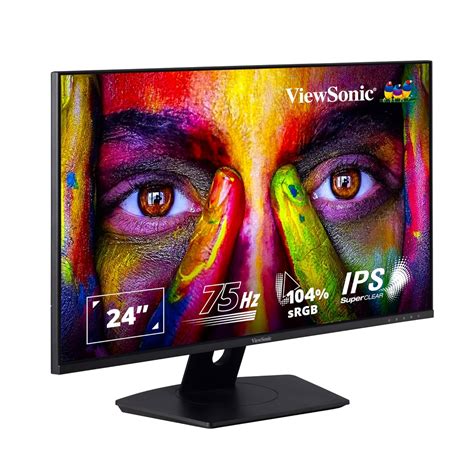 ViewSonic 24 Inch QHD 2k Monitor with SuperClear IPS, sRGB: 104% ...
