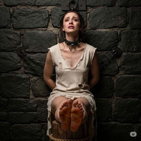 Dungeon Bastinado, Slave girl gets feet whipped by MasterMaxwell on ...