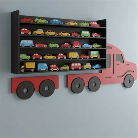 Truck-Shaped Diecast Display Rack for Collectors | Cocoland Toys