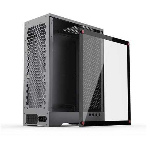Buy MATX Computer Case Mid Tower, PC Case Aluminum Grey Supporting ATX ...