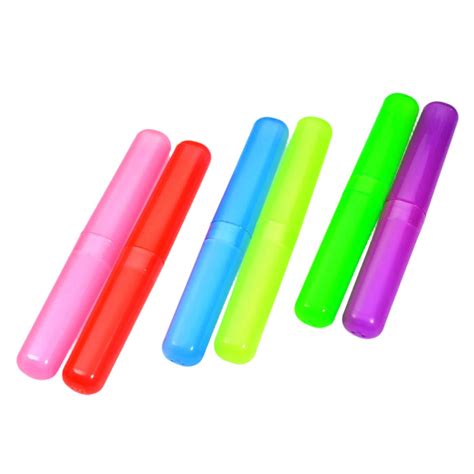 4969 6Pc Plastic Toothbrush Cover, Anti Bacterial — DeoDap