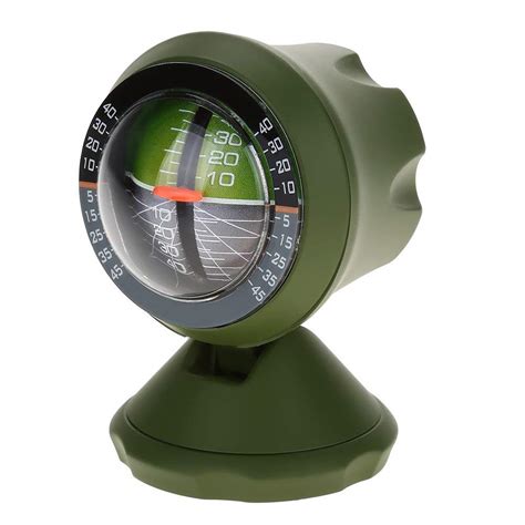 Dilwe Car Inclinometer, Multifunction Level Tilt Gauge Indicator ...