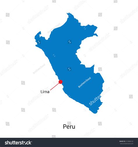 Detailed Vector Map Peru Capital City: เวกเตอร์สต็อก (ปลอดค่าลิขสิทธิ์) 213908122 | Shutterstock