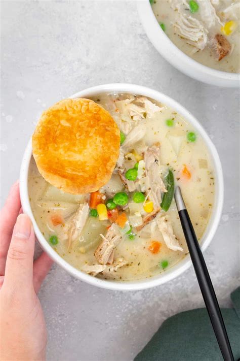 Turkey Pot Pie Soup - One Pot Only — easy recipes using one pot only!