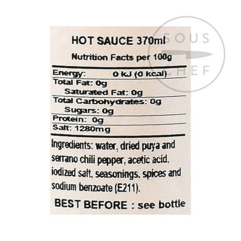 Valentina Hot Sauce | Buy Online | Sous Chef UK