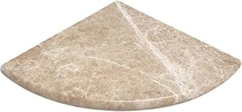 Tenedos Cappuccino Beige Marble Shower Corner Shelf India | Ubuy