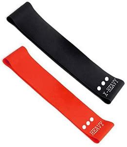 Manogyam Resistance Bands Mini Loop (Set of 2) Perfect for Toning ...