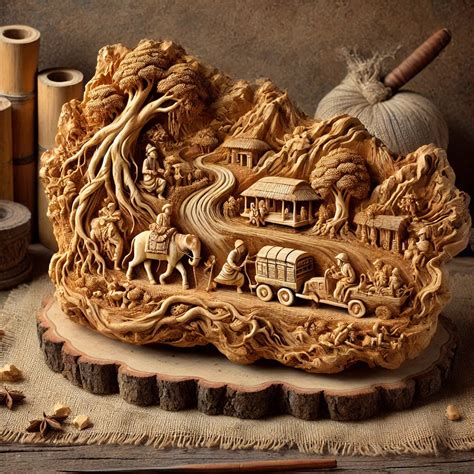 Uncover the Rich History of Bamboo Root Carving | bamboo ganesha ...