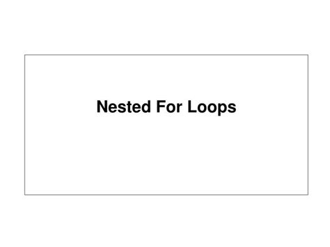 Image result for Nested for Loops Explained