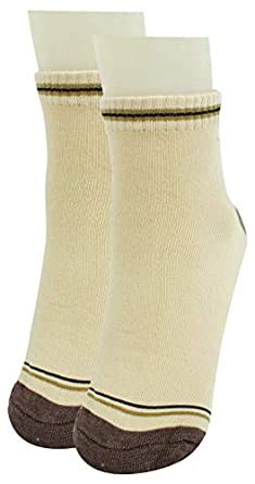 Buy Neska Moda Men's 1 Pair Beige Ankle Length Socks -MFN-S1248 at ...