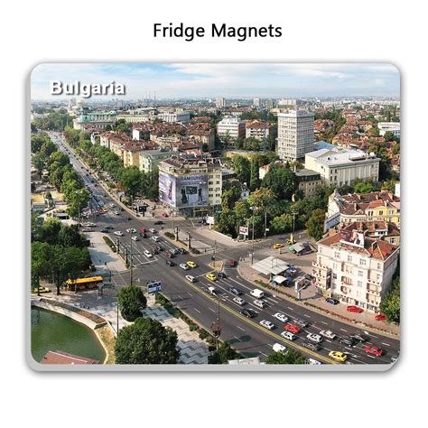 Buy Bulgaria Magnetic Stickers Acrylic Fridge Magnets Online at Low ...