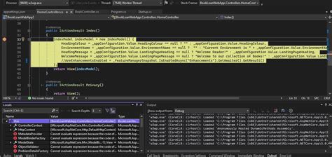 Debug .Net Core in Visual Studio 的图像结果