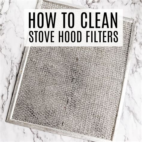 Easiest way to clean greasy range hood filters – Artofit