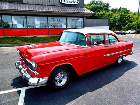 1955 Chevrolet Belair Two Door Sedan | Black Tie Classics