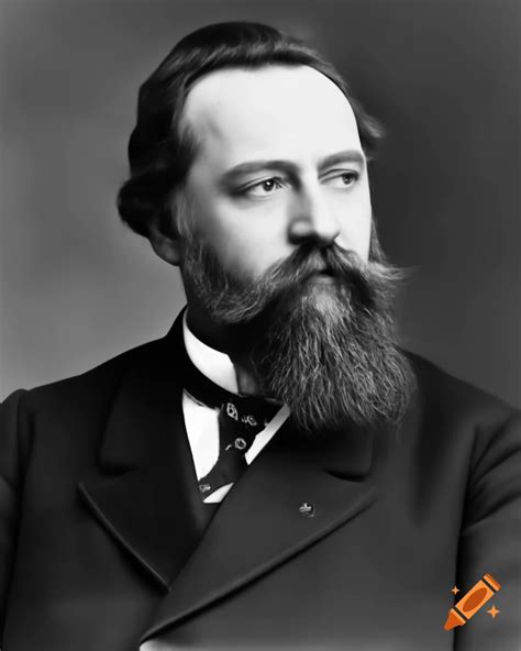 Portrait of a smart, artistic French German socialist from the 1870s ...