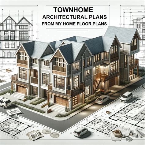 Townhome Floor Plans – 1–4 Bed, 1–3 Bath, 600–2,500 SF