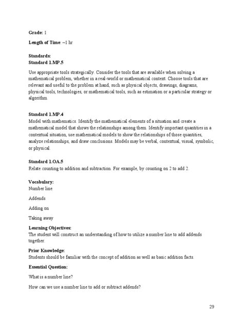 Image result for Number Line Lessons