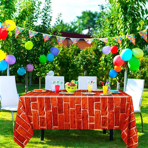 Buy 2 Sheets 4.5 x 9 Feet Brick Stone Wall Backdrop Stone Wall Scene ...