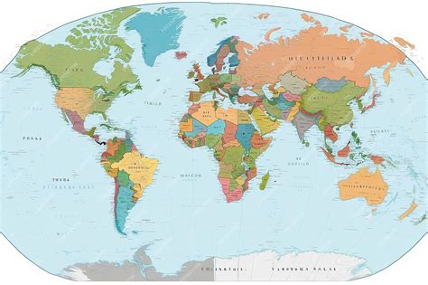 Current World Map with Countries 的图像结果