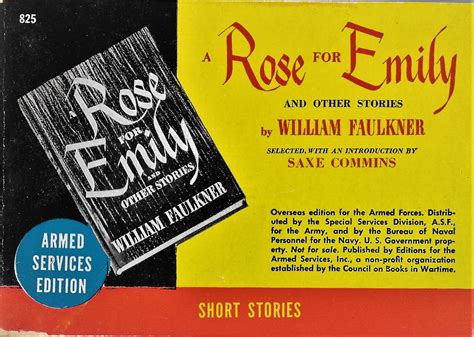 A Rose For Emily Book Cover