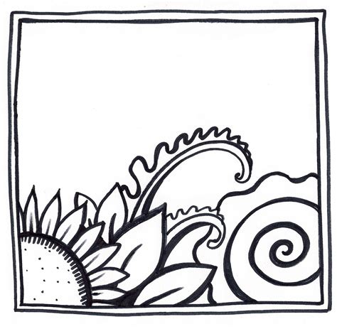 Image result for Sea Shell Line Drawing Blue Print