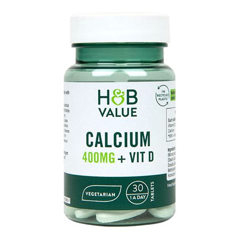 Calcium & Magnesium Tablets | Vegan | Holland & Barrett