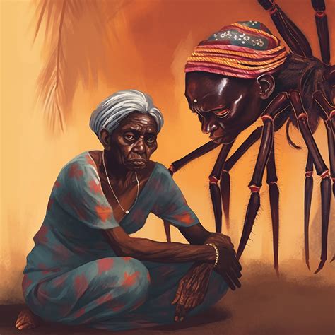 5 Disturbing Facts about Anansi the Spider with Messed Up AI-Generated ...