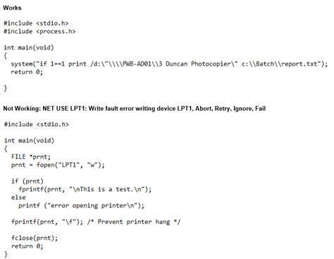 Image result for Net Use LPT1 Command