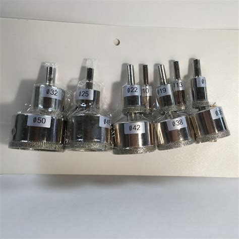 12 pc. Diamond Drill Bit Set | Glass House Store
