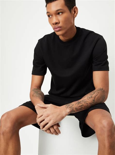 Buy Men Solid Lounge T-shirt Online at just Rs. 499.0 - 1000013897221 ...