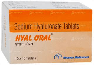 Hyal Oral 20 Mg Tablet 10 - Uses, Side Effects, Dosage, Price | Truemeds