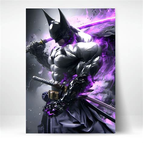 High-Quality Metal Posters - Superheroes Batman BAT02 | Vibrant Colors ...